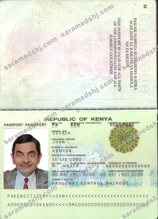 Kenya passport
